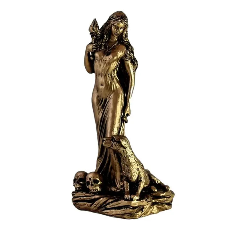 Witch Statue Resin Goddess Sculpture Figurine