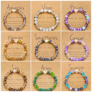 Women's Exquisite Constellations Crystal Stone Bracelet